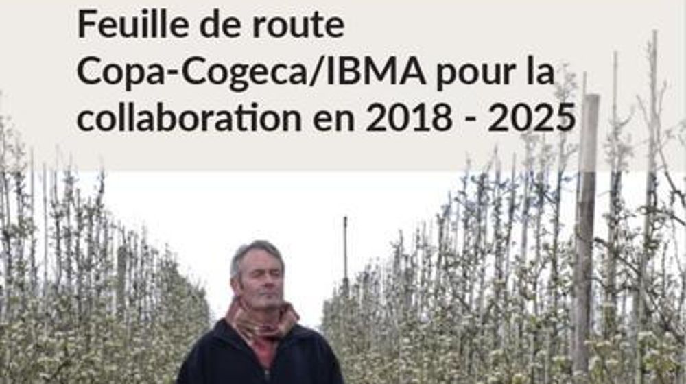 Capture d’écran de la feuille de route pour le biocontrôle du Copa-Cogeca et de l’IBMA présentée ce 11 septembre 2018.